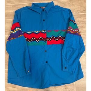 Vintage Aztec Ozark Long Sleeve-MENS